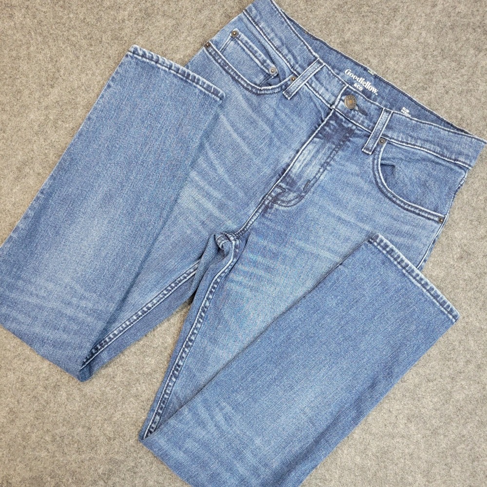 Goodfellow Jeans Mens 30x30 Blue Total Flex Slim Fit Streetwear Dad Weekend